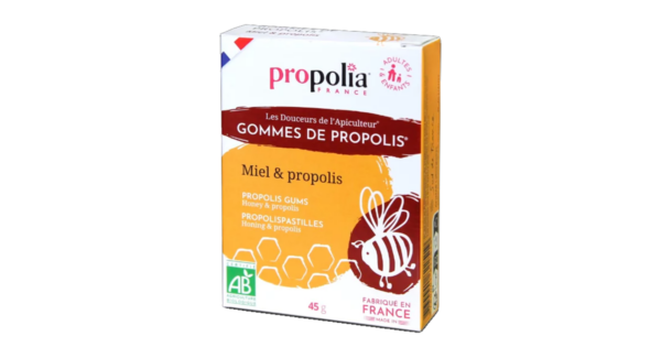 Gomme de propolis - miel et propolis- Bio