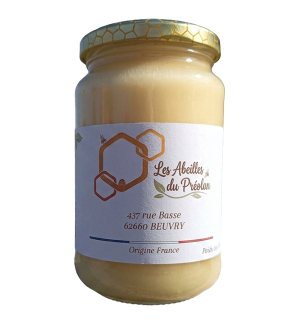 Miel crémeux pot de 500 grs